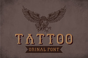 Tattoo Modern Label Typeface