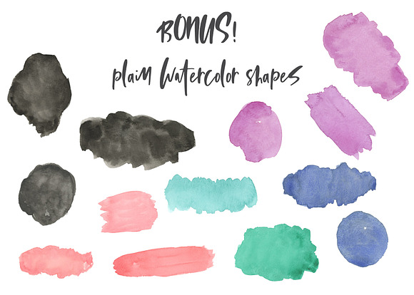 Watercolor and Gold Texture Pack in Textures - product preview 6