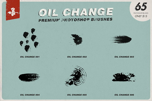 Oil Change | Photoshop Brushes in Photoshop Brushes - product preview 2