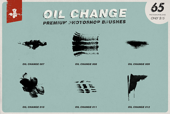Oil Change | Photoshop Brushes in Photoshop Brushes - product preview 3