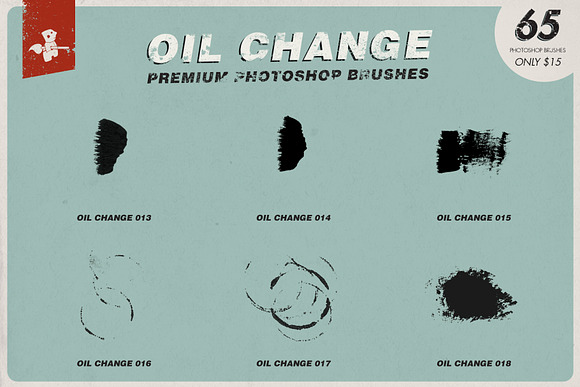 Oil Change | Photoshop Brushes in Photoshop Brushes - product preview 4
