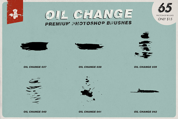 Oil Change | Photoshop Brushes in Photoshop Brushes - product preview 8