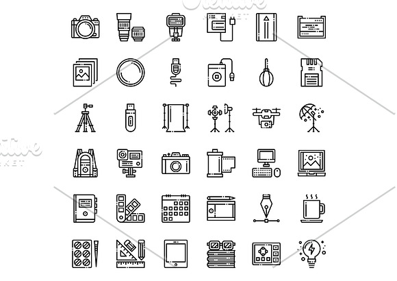 108 Icons×3 Styles Vol.3 in Graphics - product preview 2