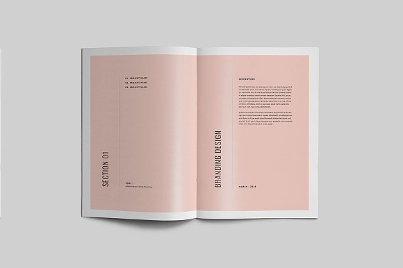 Graphic Design Portfolio in Brochure Templates - product preview 4