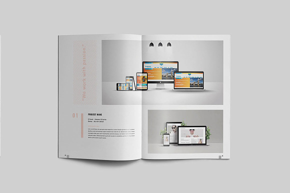 Graphic Design Portfolio in Brochure Templates - product preview 14