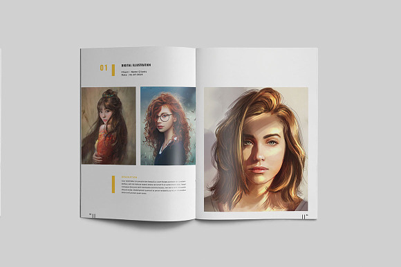 Graphic Design Portfolio in Brochure Templates - product preview 22