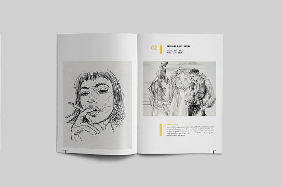 Graphic Design Portfolio in Brochure Templates - product preview 23
