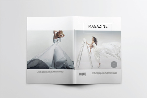 A5 Simple Magazine Template in Magazine Templates - product preview 17