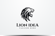 Lion Idea Logo
