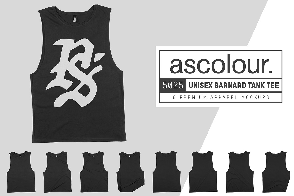 AS Colour 5025 Barnard Tank Mock in Product Mockups - product preview 8