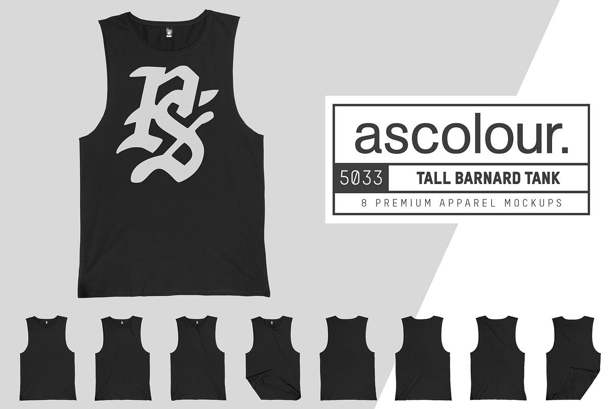 AS Colour 5033 Tall Barnard Tank in Product Mockups - product preview 8