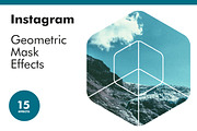 Instagram Geometric Mask Effects