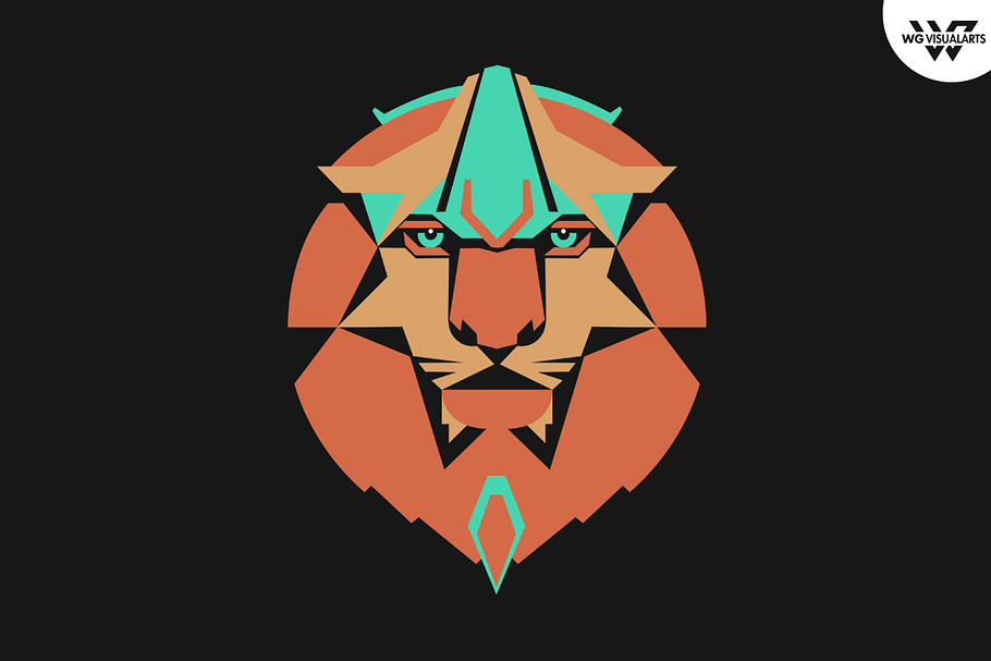 Lion Vector Logo Template