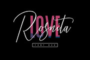 Love Rosnita - Font Duo