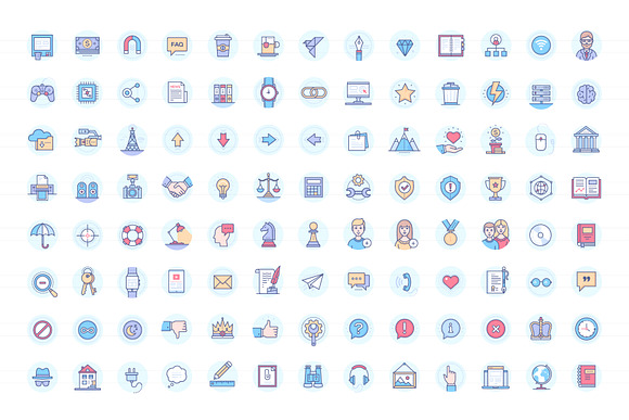 Pixel Perfect Color Icons Bundle in Navigation Icons - product preview 6