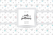 Funny Cats, 10 patterns