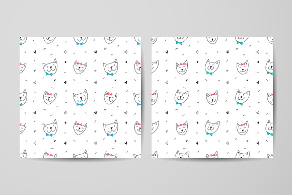 Funny Cats, 10 patterns in Patterns - product preview 2