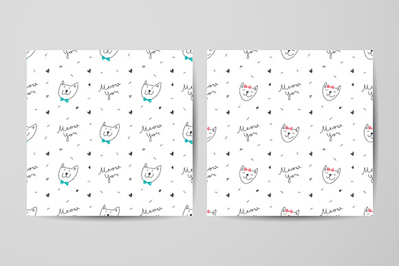 Funny Cats, 10 patterns in Patterns - product preview 3