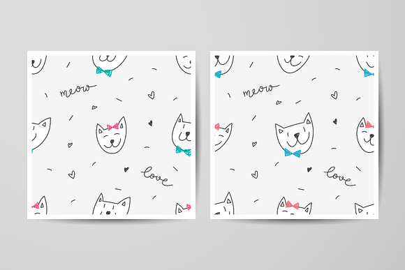 Funny Cats, 10 patterns in Patterns - product preview 4