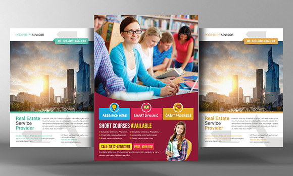 14 Multi-purpose Business Flyers in Flyer Templates - product preview 1
