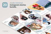 Instagram Stories - Mode Minimal