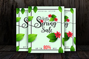 Spring Sale Flyer Template