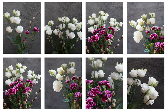 Moody Spring Flowers in Graphics - product preview 1