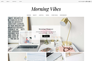 WordPress Theme "Morning Vibes"