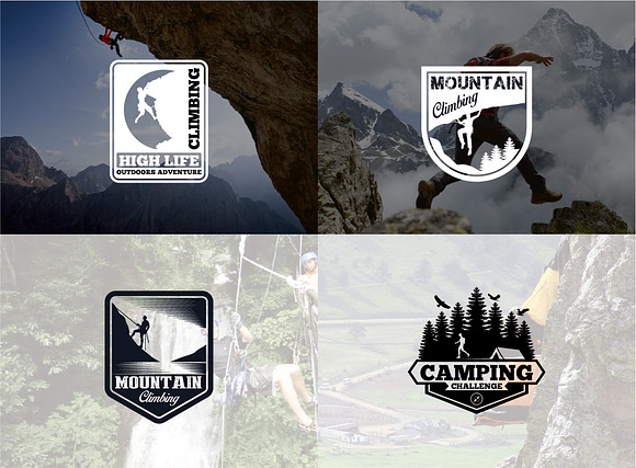 Adventure Badges in Logo Templates - product preview 7