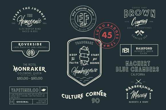 Harbour Font Family & Extra in Sans-Serif Fonts - product preview 4