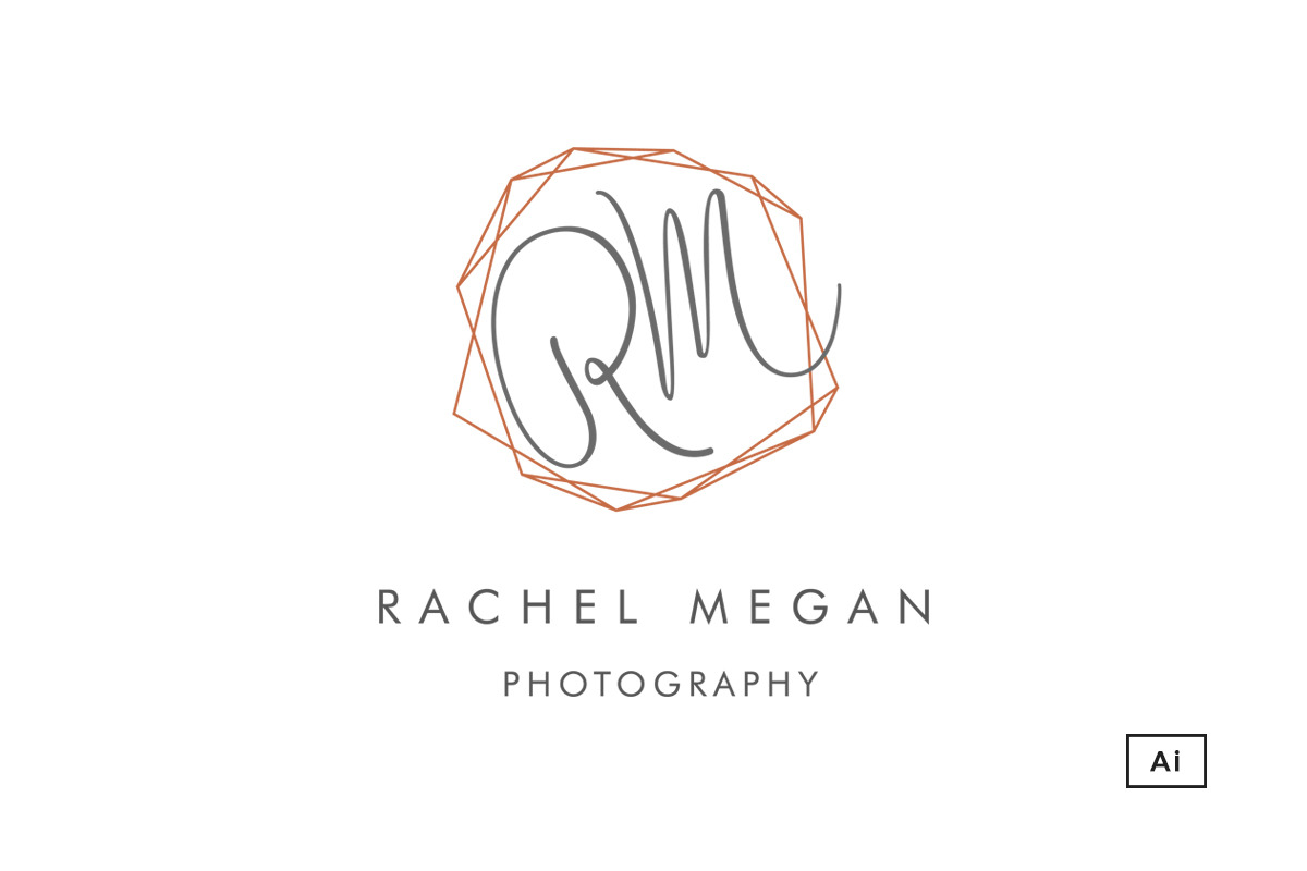 Geometric Monogram Logo Template in Logo Templates - product preview 8