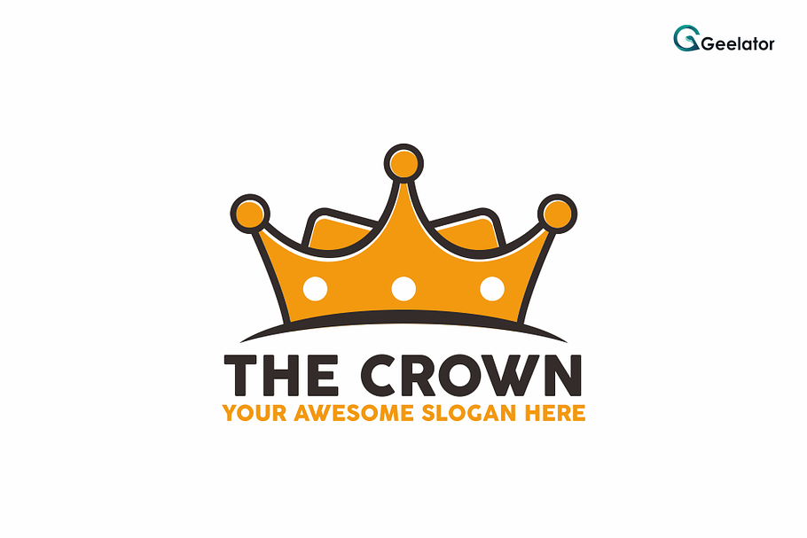 The Crown Logo Template in Logo Templates - product preview 8