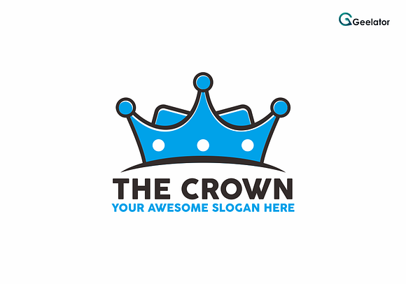 The Crown Logo Template in Logo Templates - product preview 1