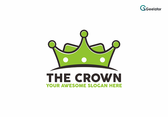 The Crown Logo Template in Logo Templates - product preview 2