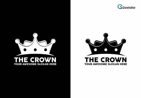 The Crown Logo Template in Logo Templates - product preview 4