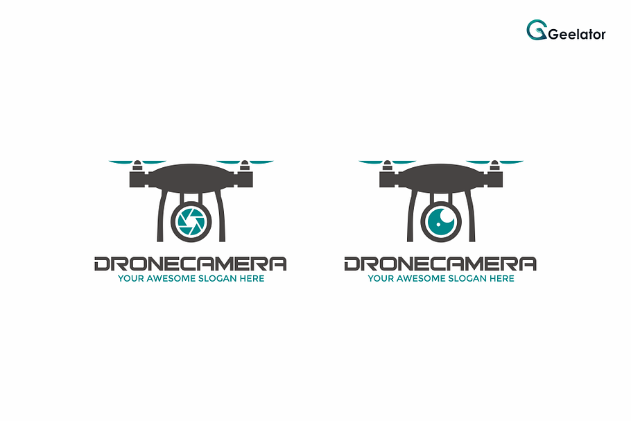 Drone Camera Logo Template in Logo Templates - product preview 8