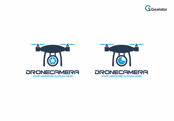 Drone Camera Logo Template in Logo Templates - product preview 3