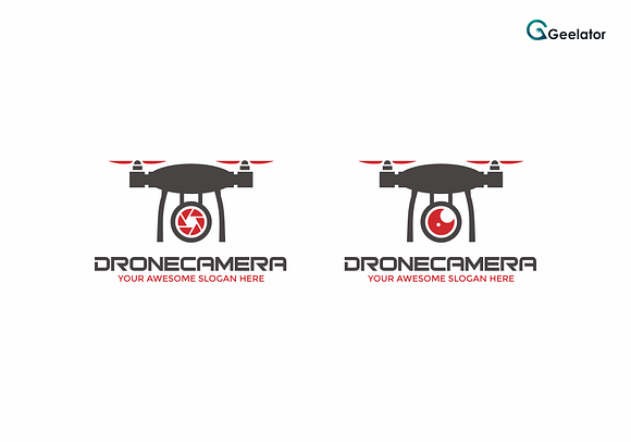 Drone Camera Logo Template in Logo Templates - product preview 4