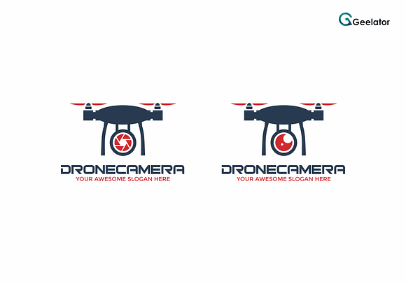 Drone Camera Logo Template in Logo Templates - product preview 5
