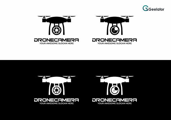 Drone Camera Logo Template in Logo Templates - product preview 6