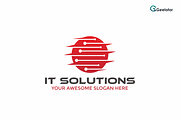 IT Solutions Logo Template