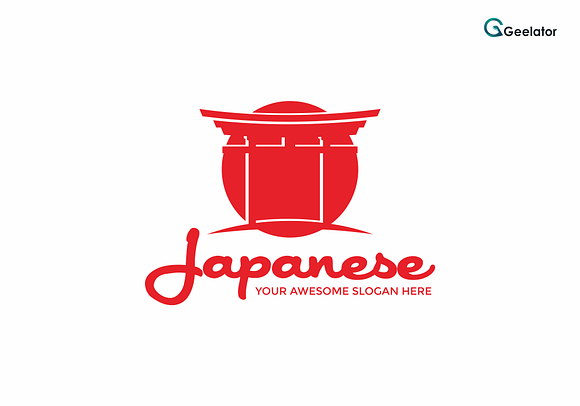 Japanese Logo Template in Logo Templates - product preview 1