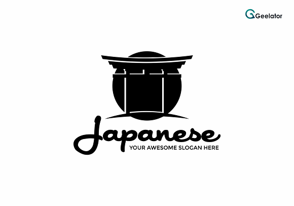 Japanese Logo Template in Logo Templates - product preview 2