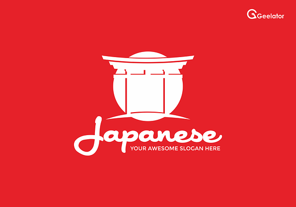 Japanese Logo Template in Logo Templates - product preview 3