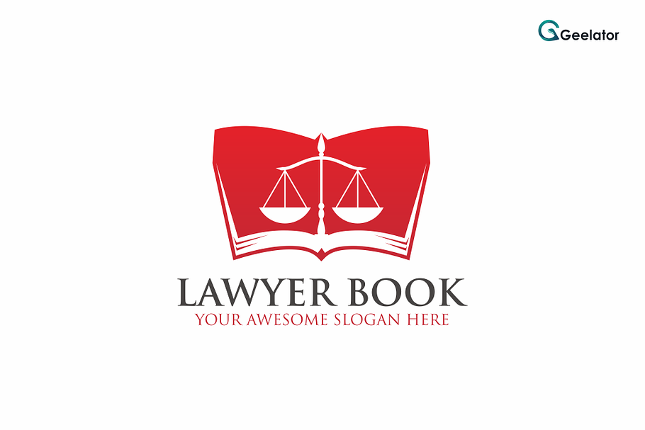 Lawyer Book Logo Template in Logo Templates - product preview 8