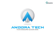 Andora Tech - Letter A Logo