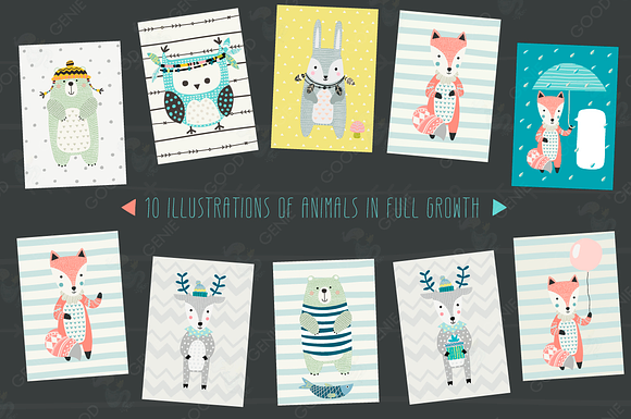 Scandinavian Guys. Graphic set in Illustrations - product preview 6