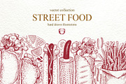Street Food Vector Collection