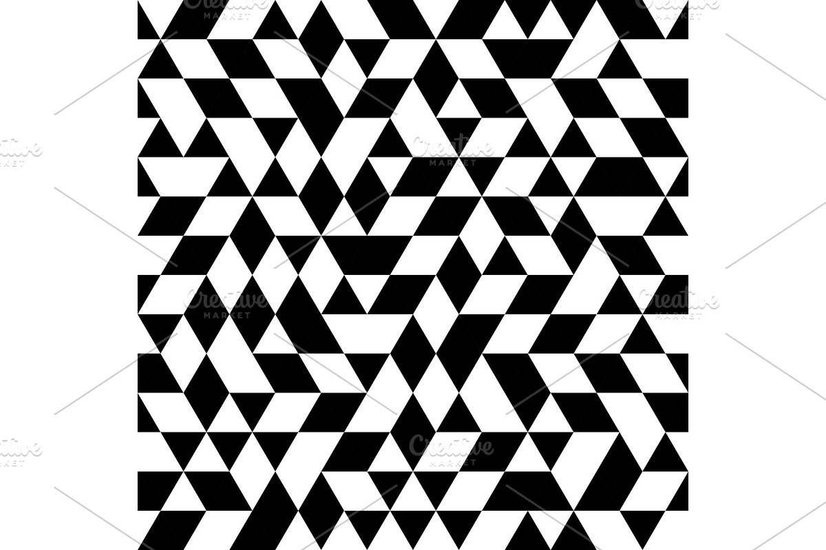 Geometric Seamless Vector Pattern in Patterns - product preview 8