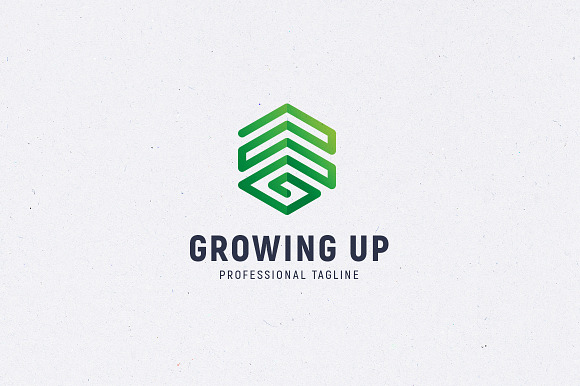 Growing Up Logo Template in Logo Templates - product preview 1